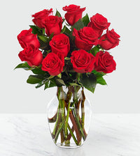Thumbnail for 12 Stems Red Rose Arrangement™