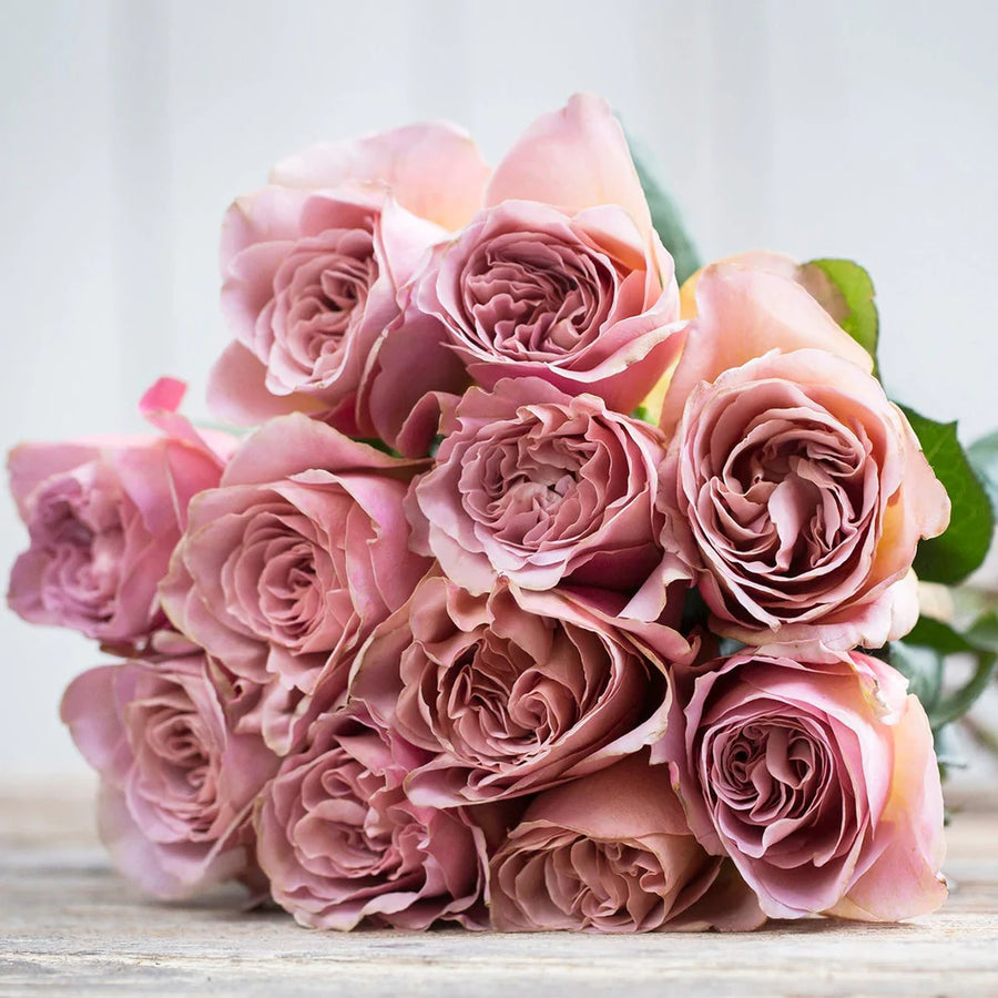 Cafe Latte™ Scented Garden Rose Bouquet