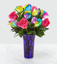Thumbnail for Celebrate Rainbow™ Rose Bouquet